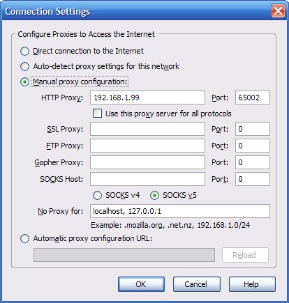 FoxyProxy - Redesigning the Proxy Settings GUI